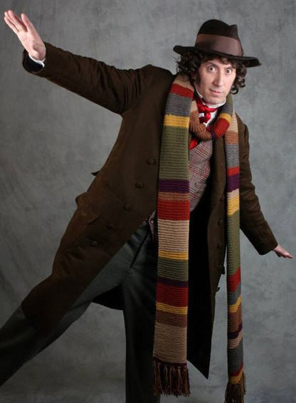 Fourth Doctor Tom Baker Trench Coat