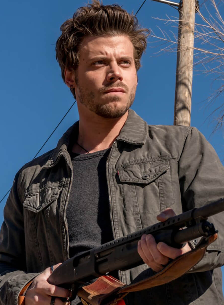 Francois Arnaud Midnight Texas Black Jacket