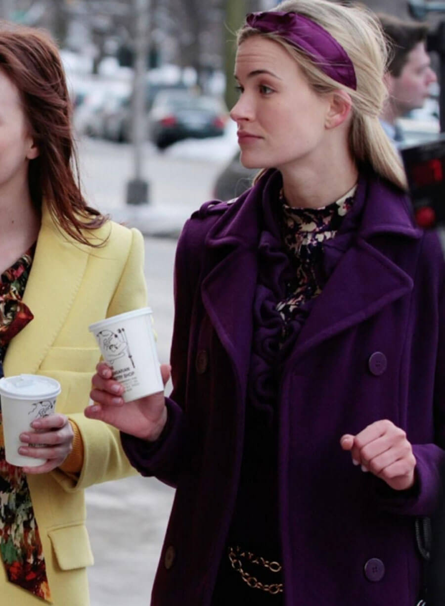 Gossip Girl Blair Waldrof Wool Coat