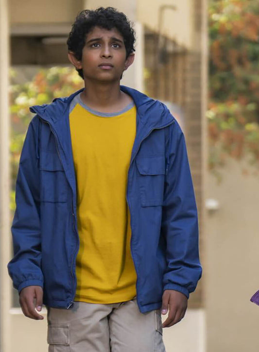 Grover Underwood Percy Jackson and the Olympians Blue Jacket