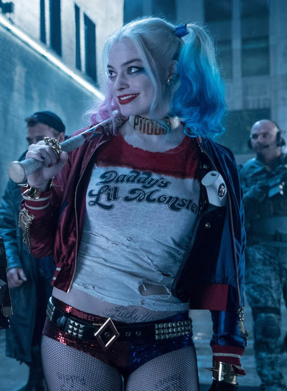 Harley Quinn The Suicide Squad Cropped Jacket