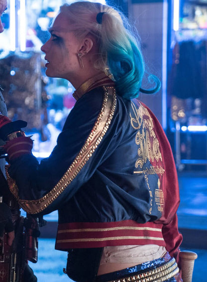 Harley Quinn The Suicide Squad Cropped Jacket