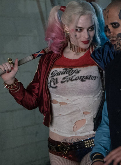 Harley Quinn The Suicide Squad Cropped Jacket