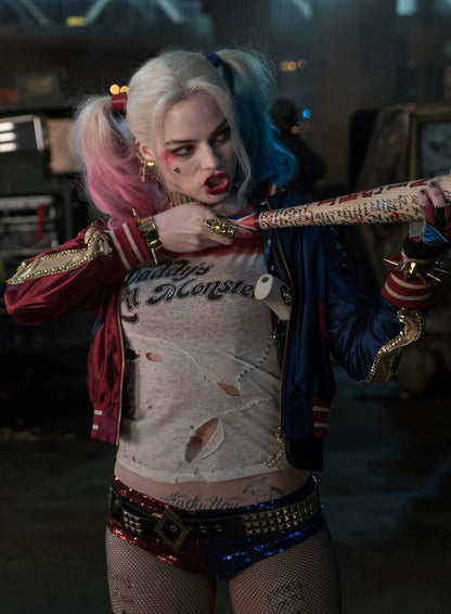 Harley Quinn The Suicide Squad Cropped Jacket