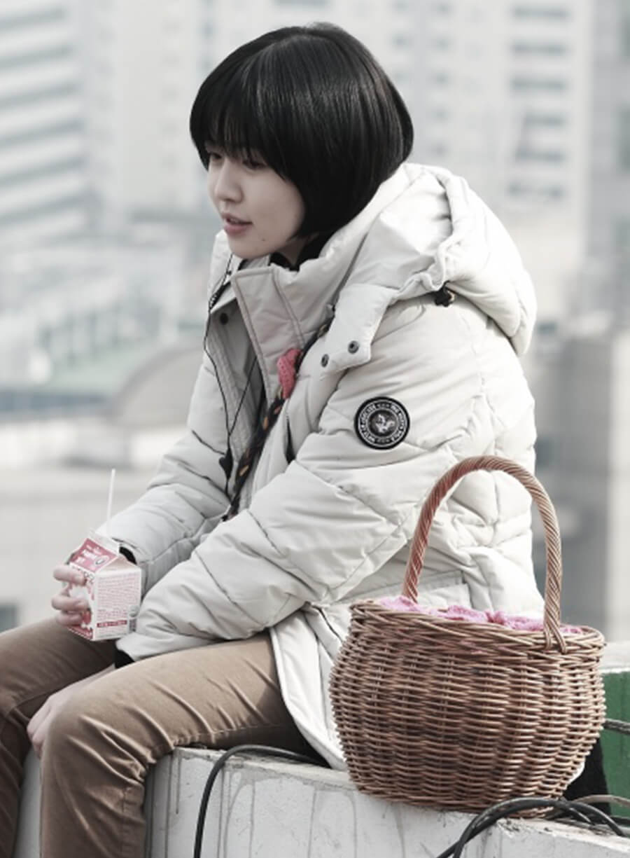 Hee-joo Missing You White Puffer Jacket