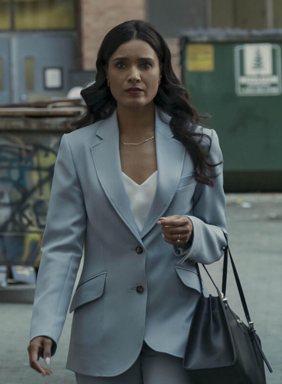 Indira Shetty Gen V Blue Blazer