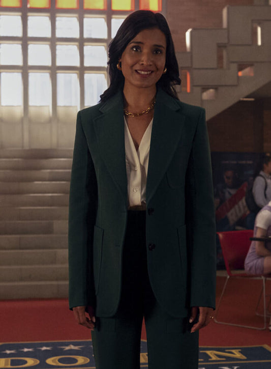 Indira Shetty Gen V S01 Green Blazer