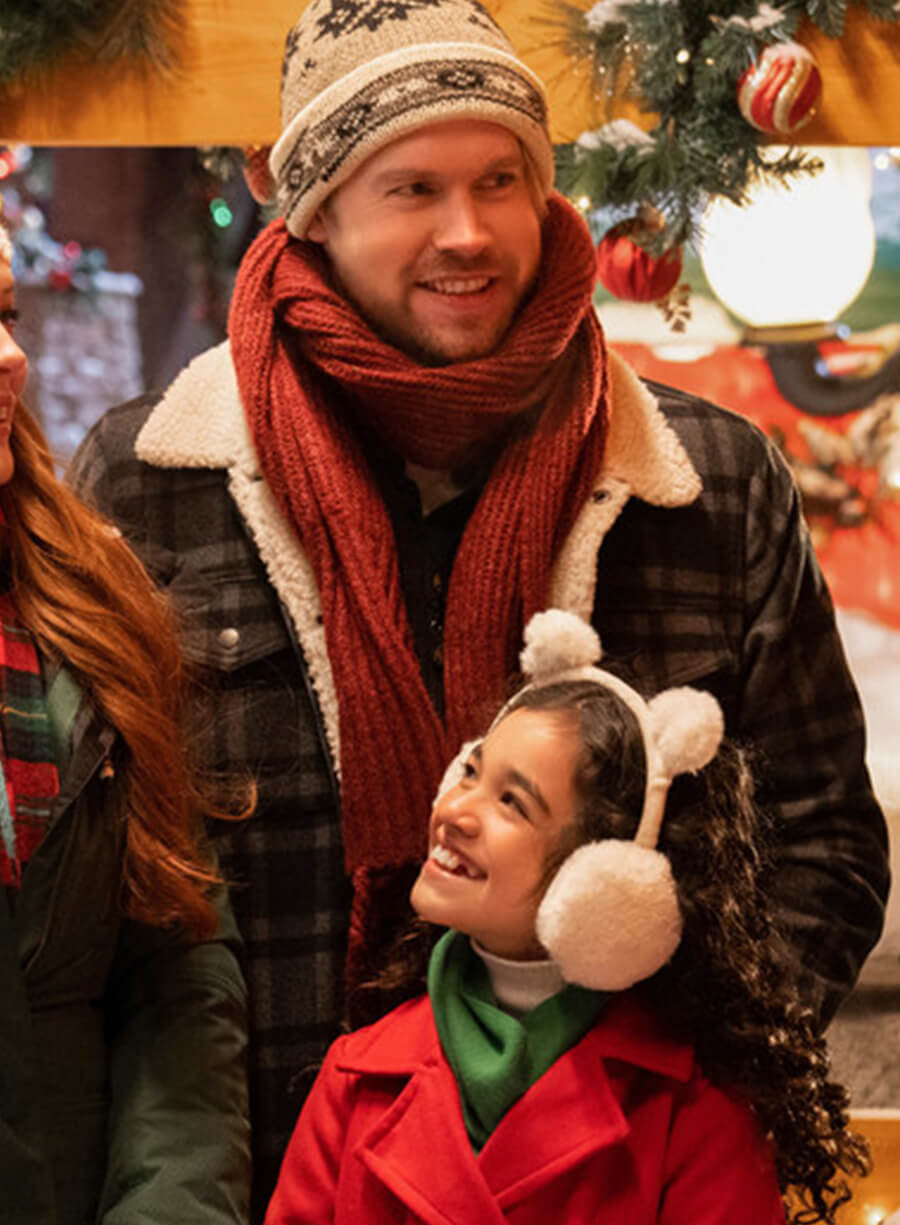 Jake Russell Falling for Christmas Wool Jacket