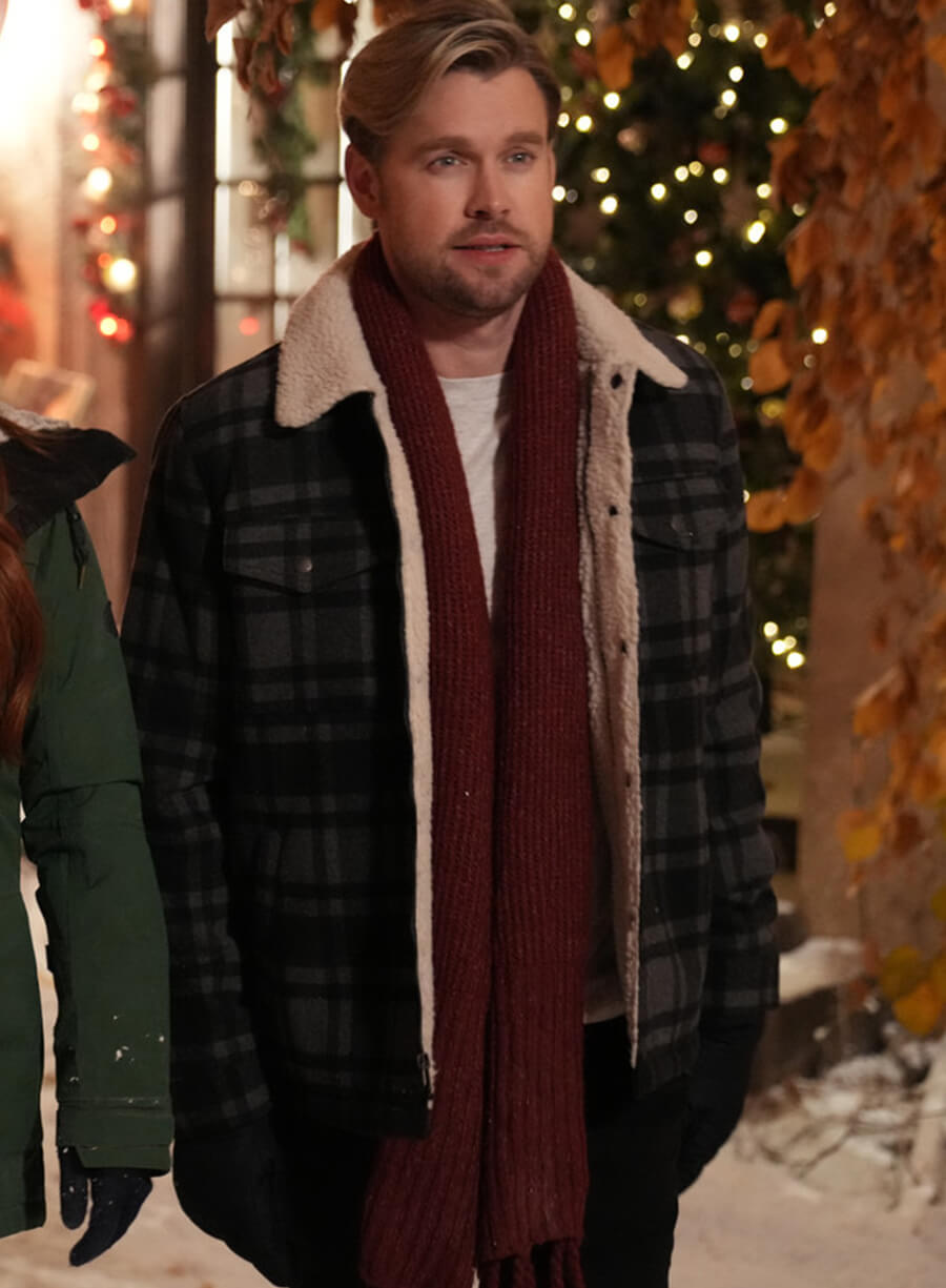 Jake Russell Falling for Christmas Wool Jacket