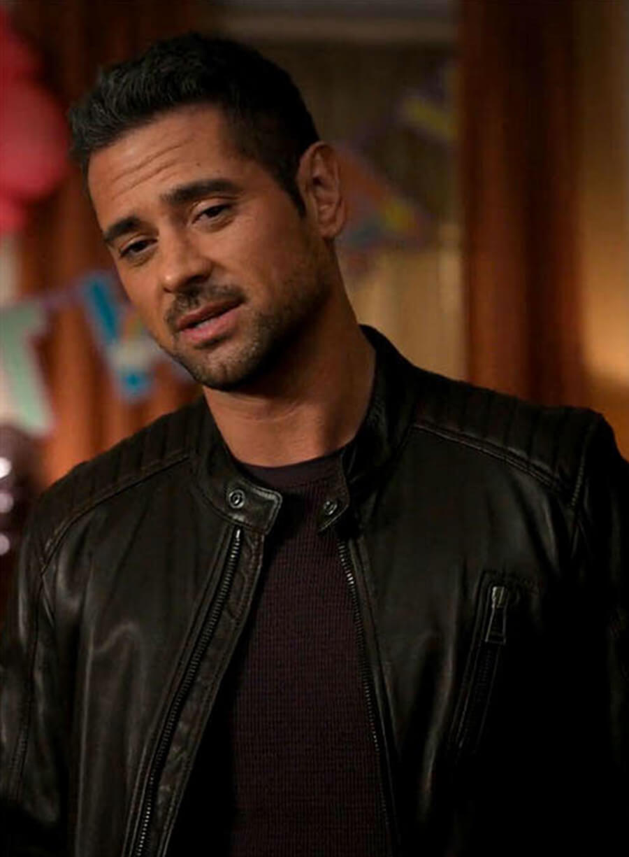 Jared Vasquez Manifest Black Leather Jacket