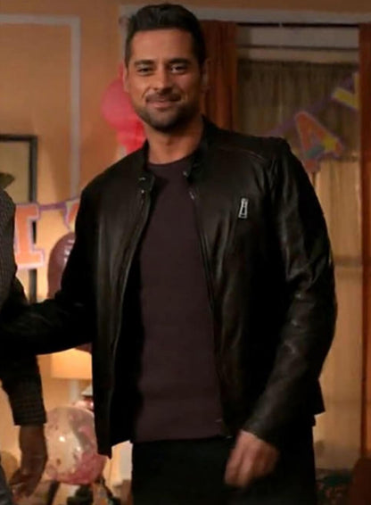 Jared Vasquez Manifest Black Leather Jacket