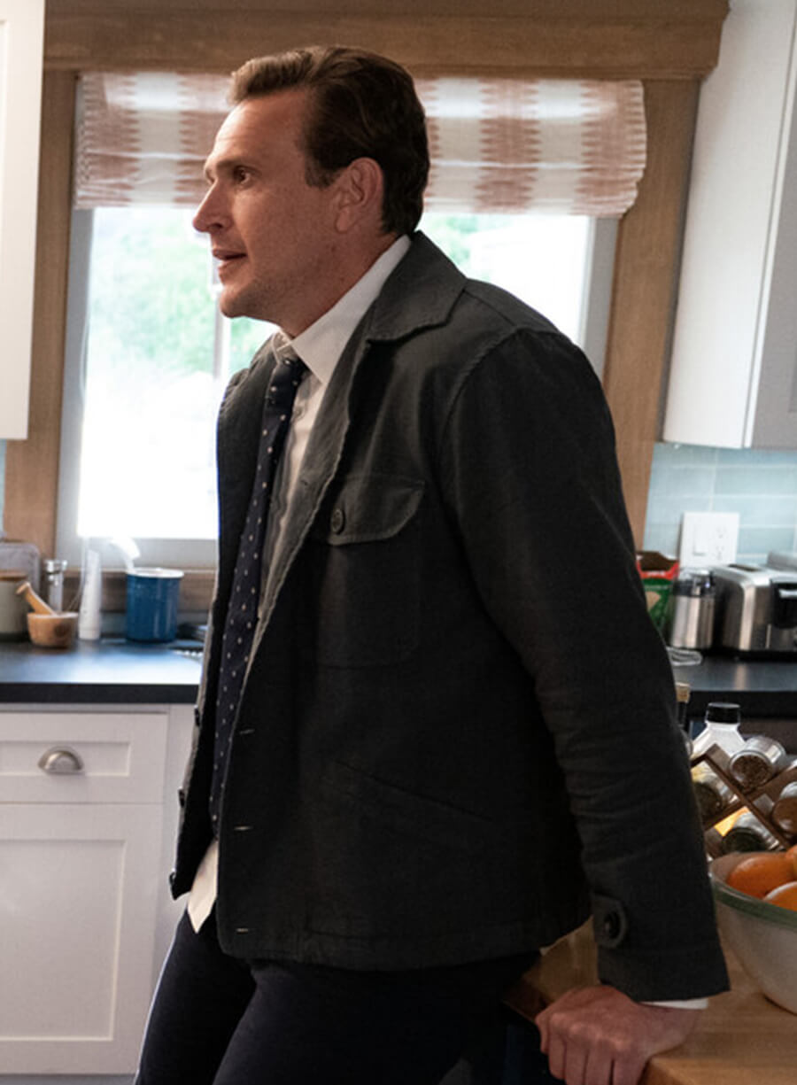 Jason Segel Shrinking Black Jacket