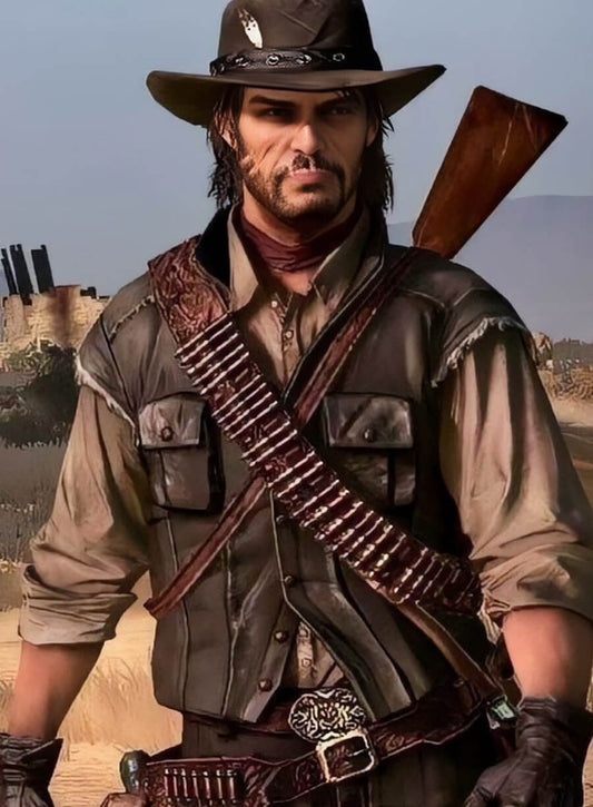 John Marston Leather Vest