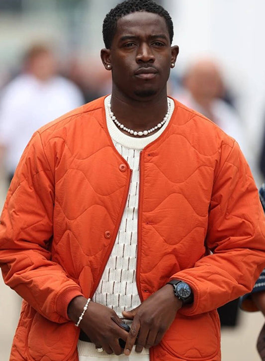 Joshua Pearce F1 2025 Orange Bomber Jacket