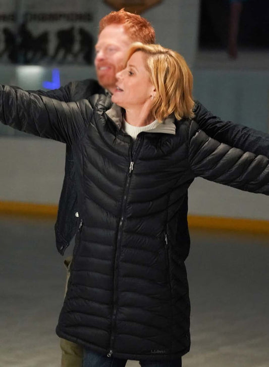 Julie Bowen Modern Family Black Puffer Jacket