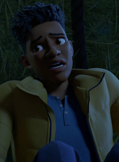 Jurassic World: Chaos Theory Darius Bowman Yellow Puffer Jacket