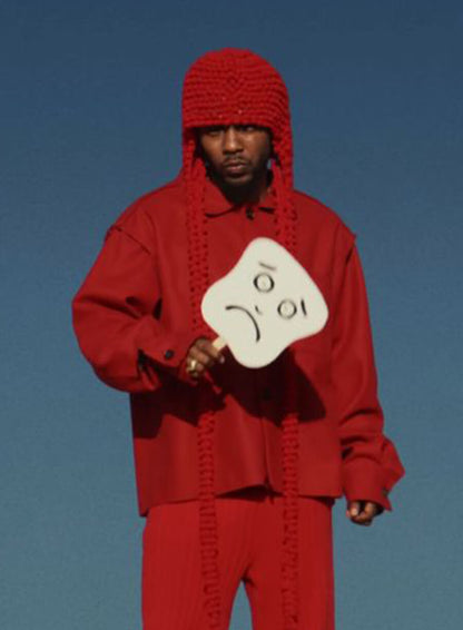 Kendrick Lamar Count On Me Red Jacket