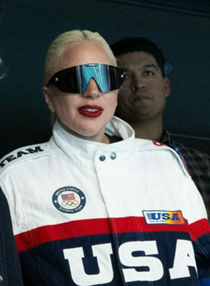 Lady Gaga Paris Olympics 2024 USA Jacket