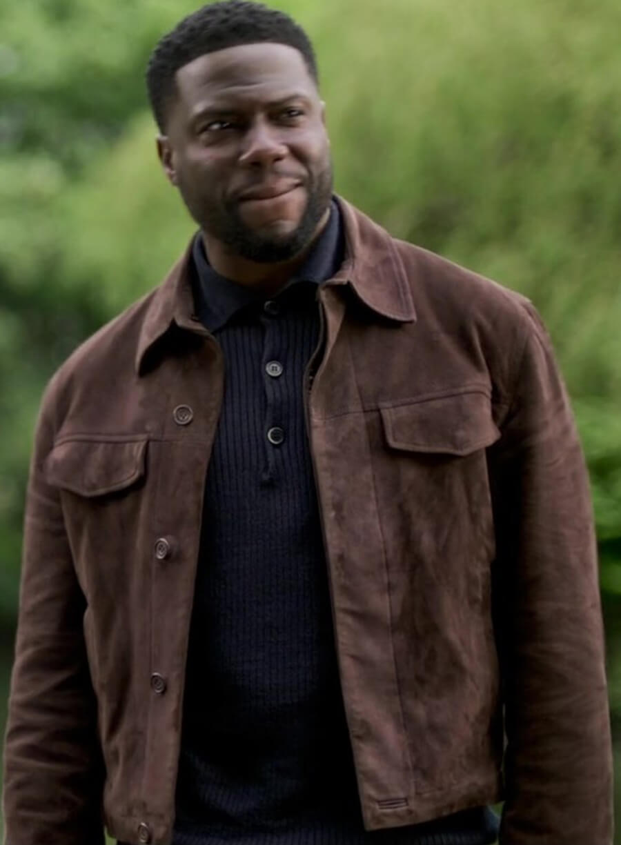 Kevin Hart Suede Leather Jacket