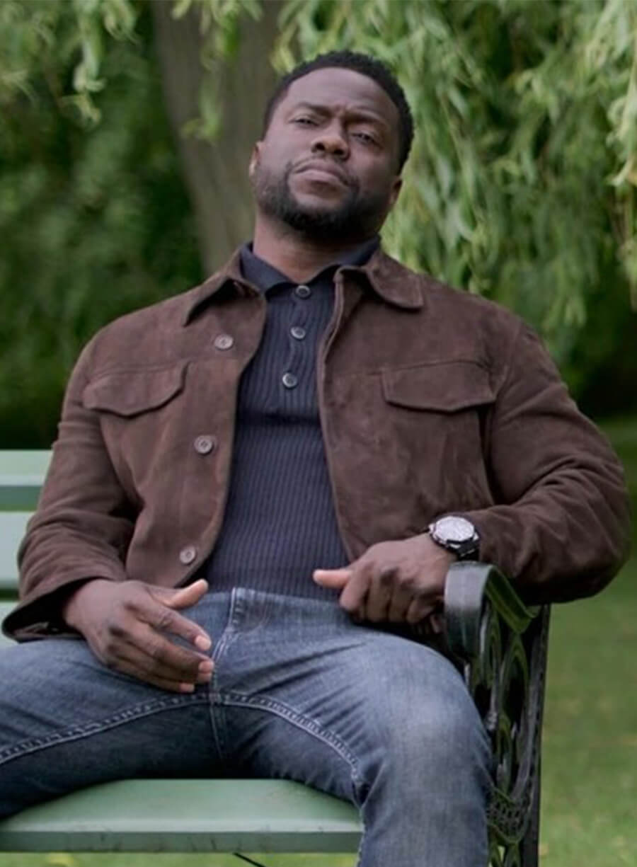 Kevin Hart Suede Leather Jacket