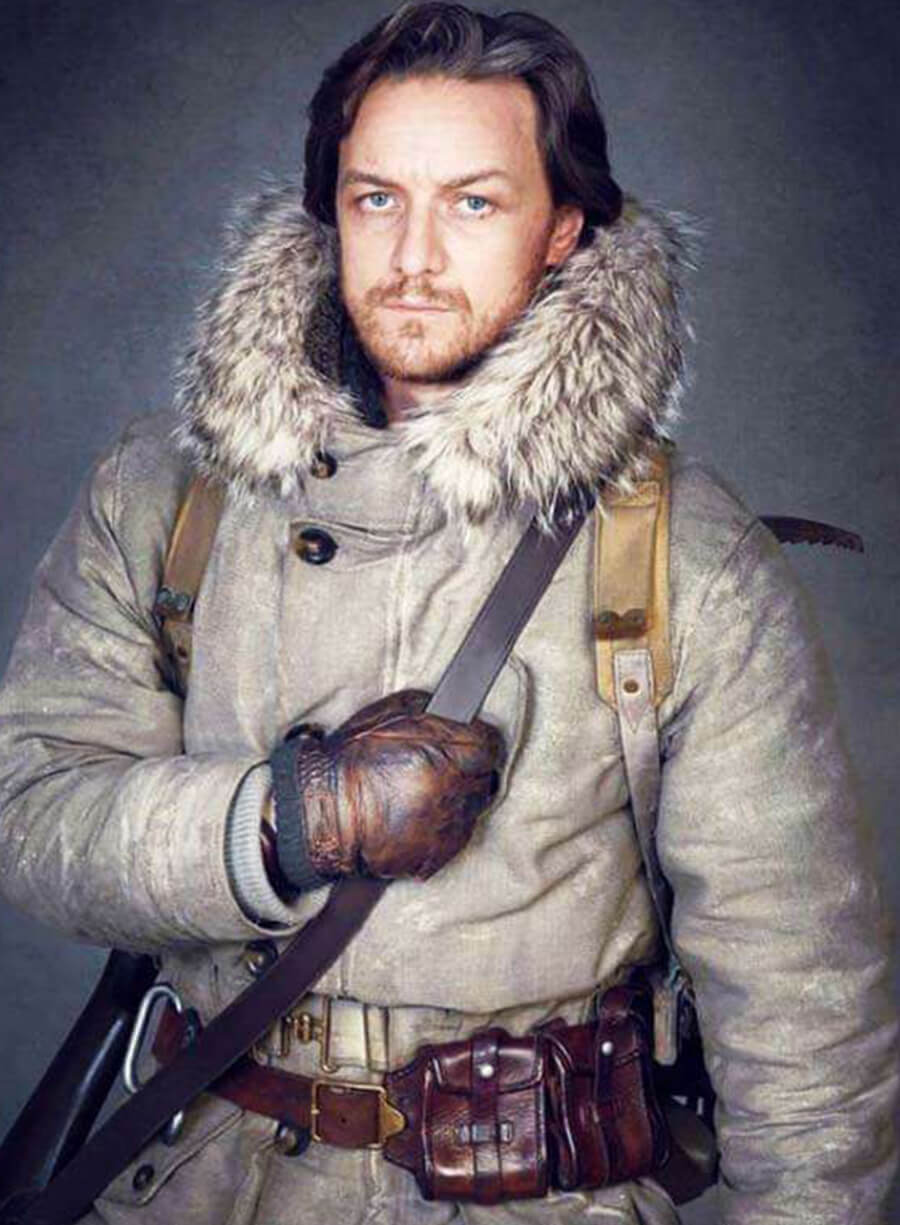 Lord Asriel His Dark Materials Beige Shearling Coat