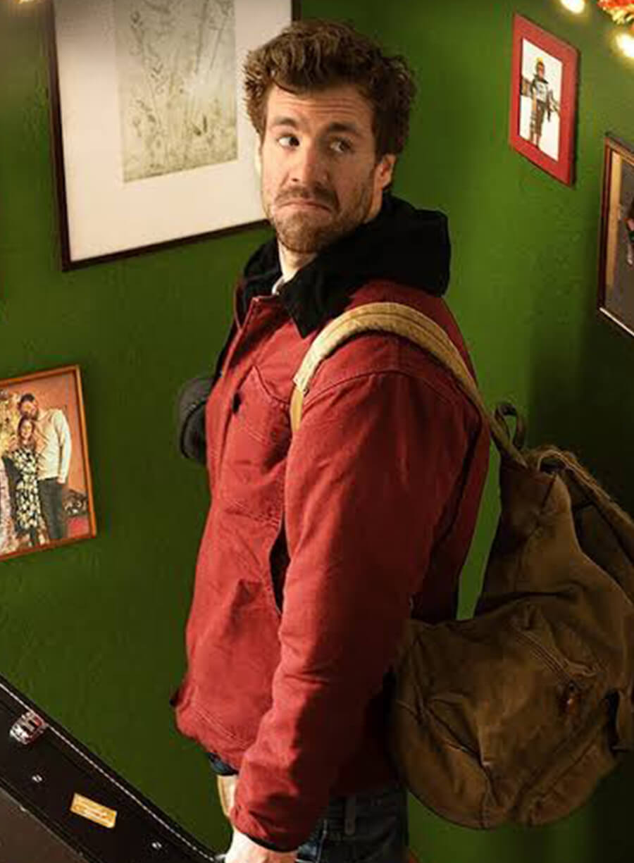 Luke Mockridge Over Christmas Red Jacket