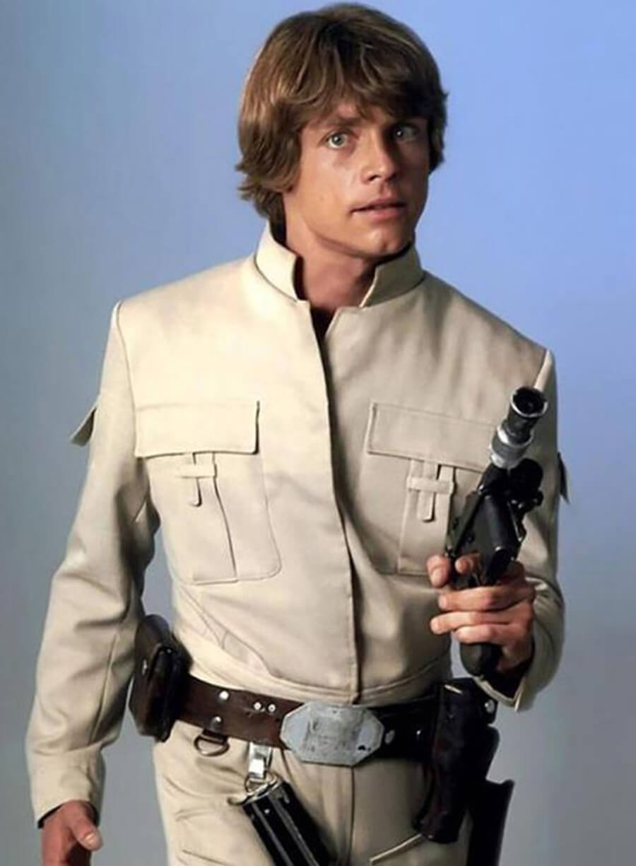 Luke Skywalker Star Wars: The Force Awakens Beige Jacket