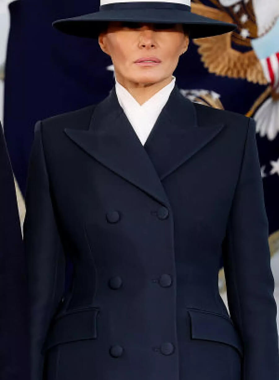 Melania Trump Trump's Inauguration Day 2025 Coat