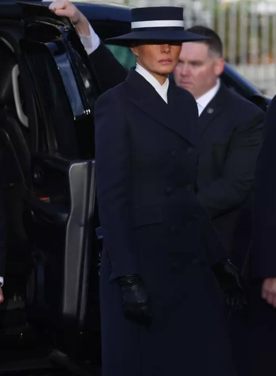 Melania Trump Trump's Inauguration Day 2025 Coat