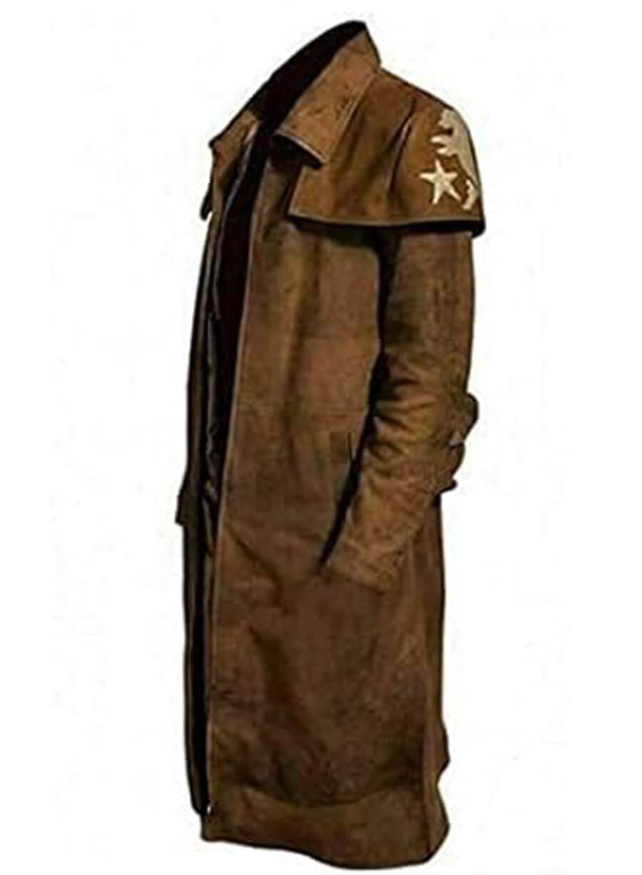 NCR Veteran Ranger A7 Fallout Duster Leather Coat