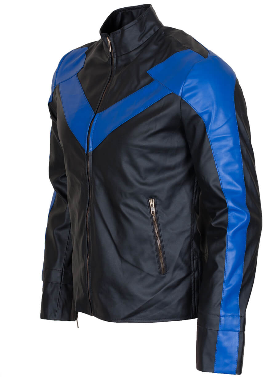 Nightwing Dick Grayson Leather Jacket