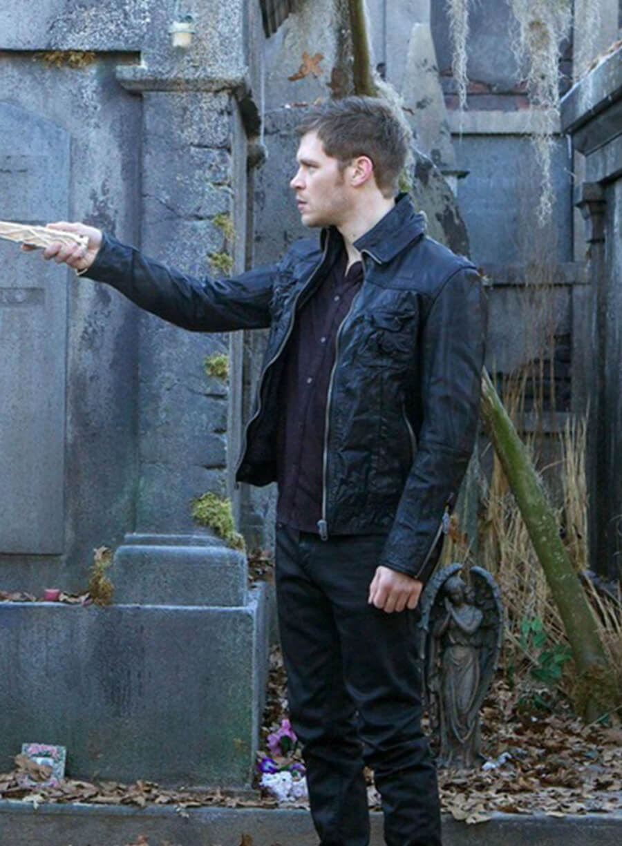 Niklaus Mikaelson The Originals Black Leather Jacket