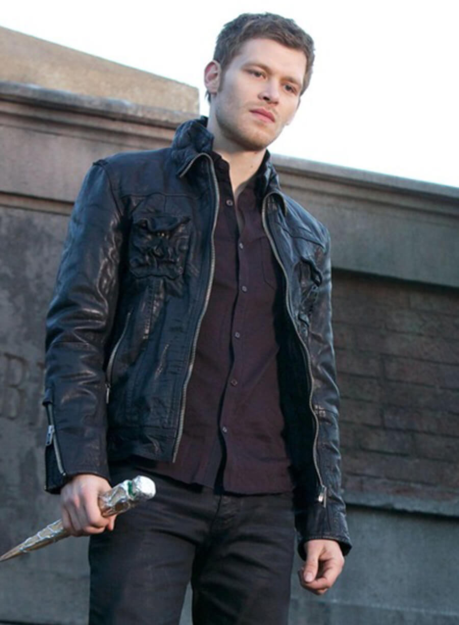 Niklaus Mikaelson The Originals Black Leather Jacket