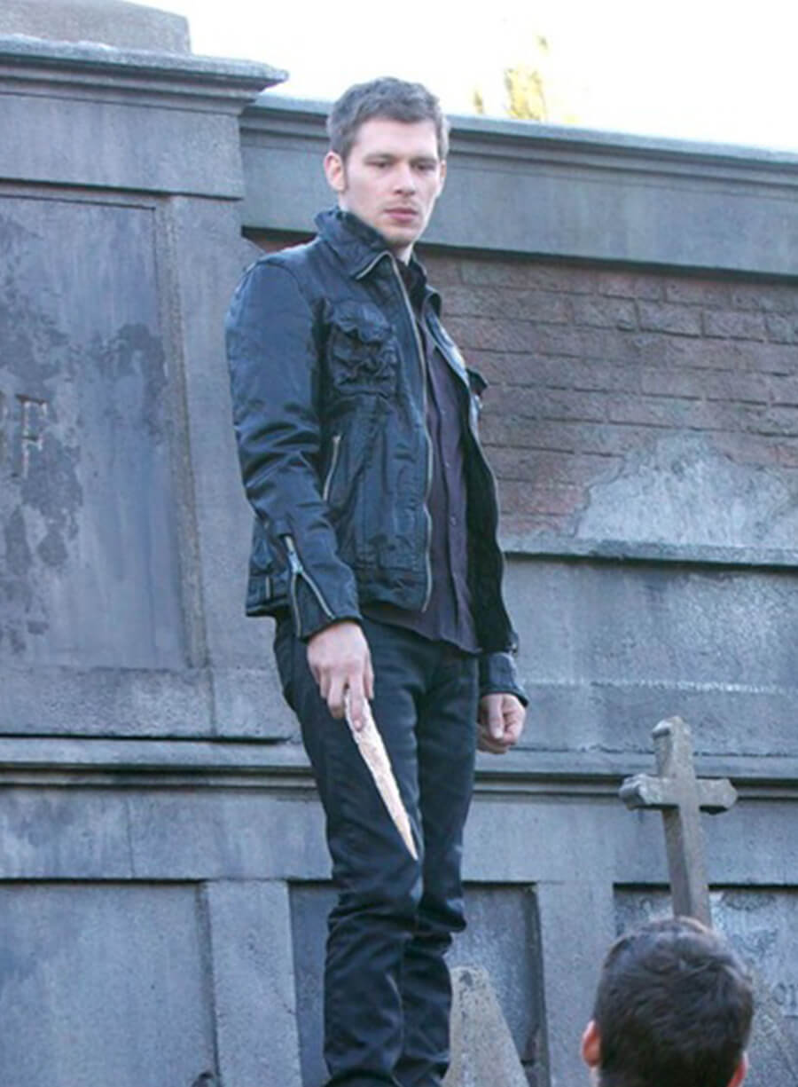 Niklaus Mikaelson The Originals Black Leather Jacket