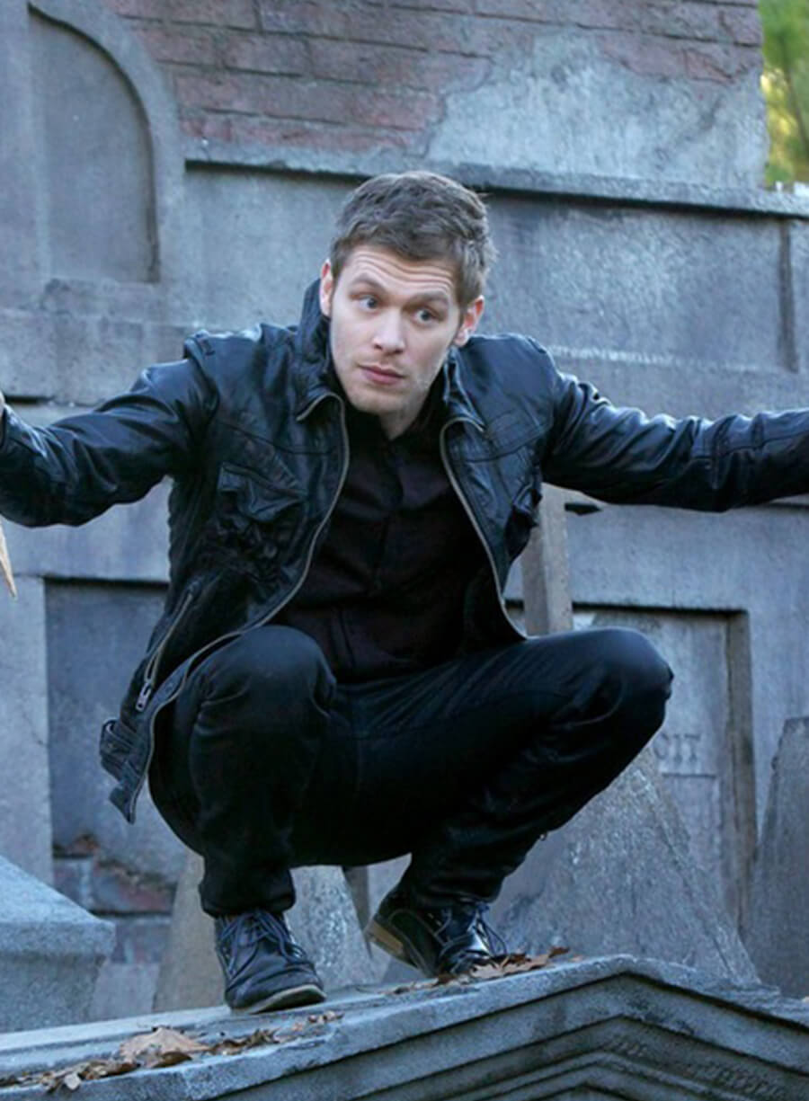 Niklaus Mikaelson The Originals Black Leather Jacket