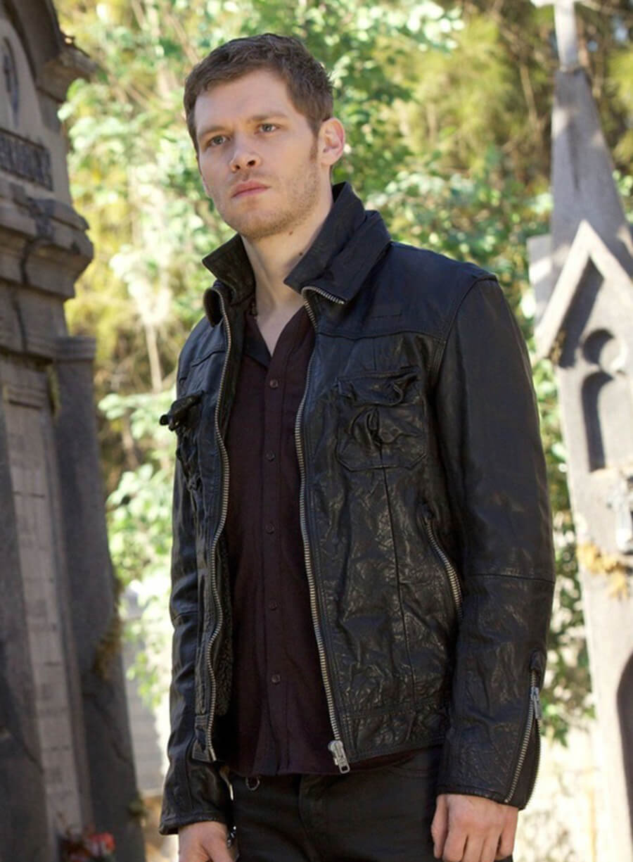 Niklaus Mikaelson The Originals Black Leather Jacket