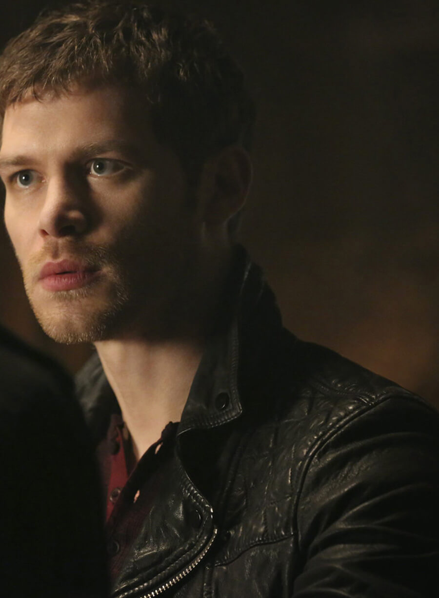 Niklaus Mikaelson The Originals S02 Black Biker Leather Jacket