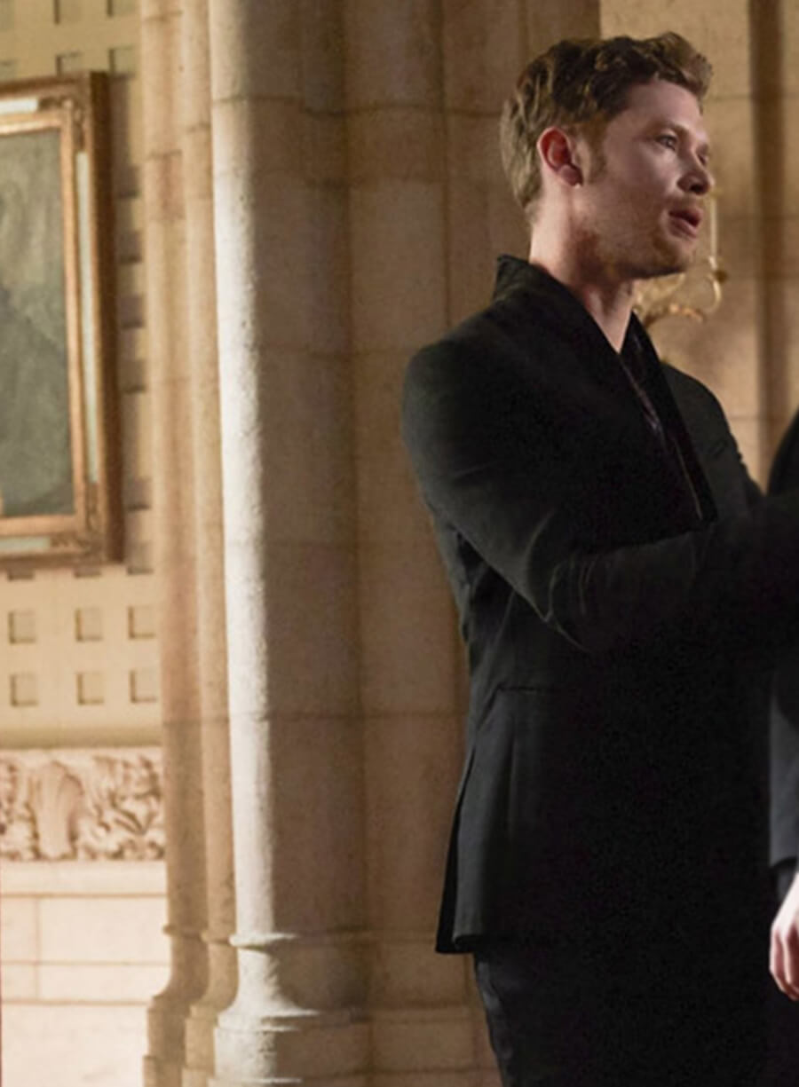 Niklaus Mikaelson The Originals S05 Black Wool Jacket