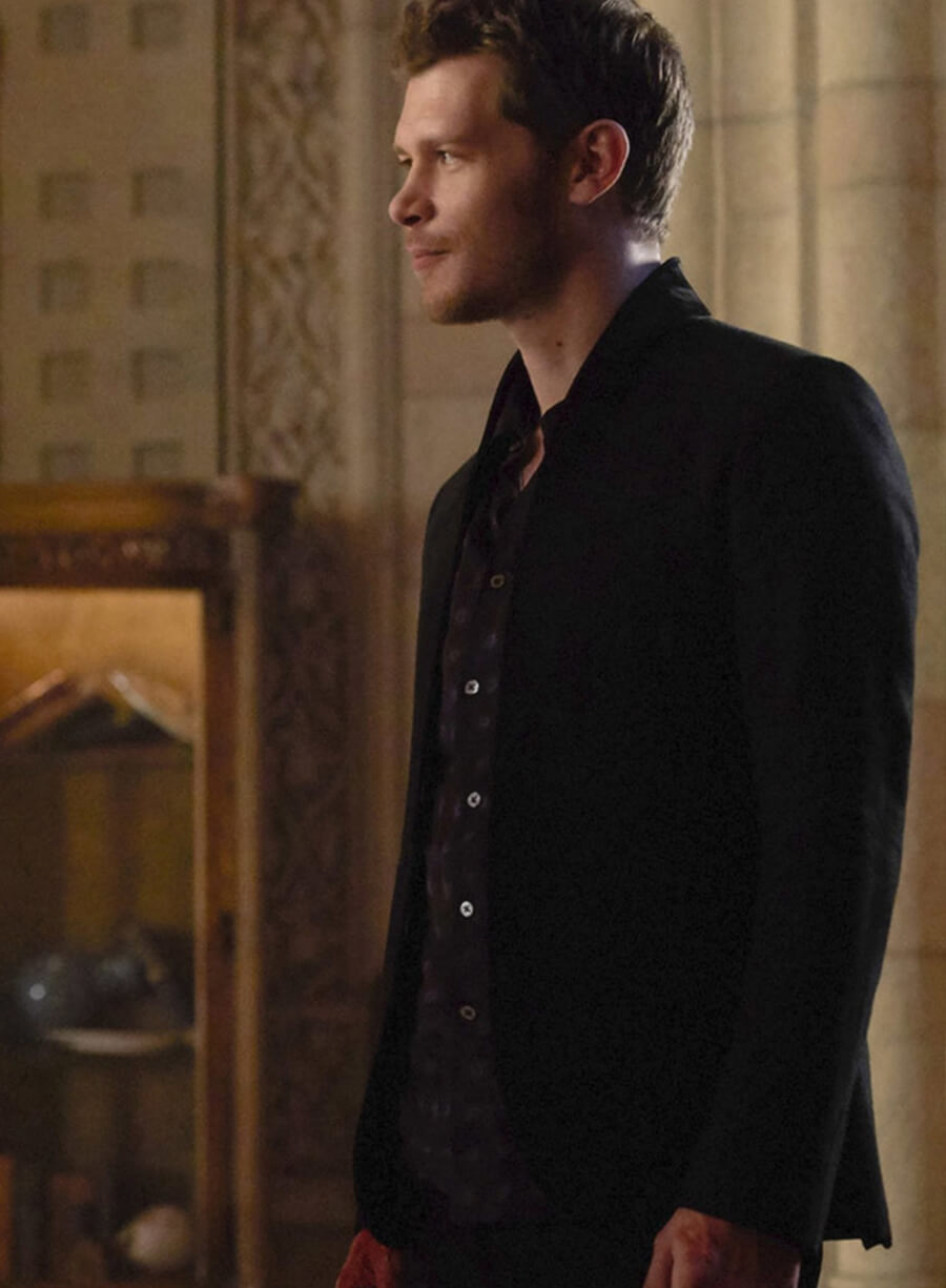 Niklaus Mikaelson The Originals S05 Black Wool Jacket