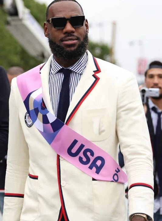 Paris Olympics 2024 LeBron James Blazer