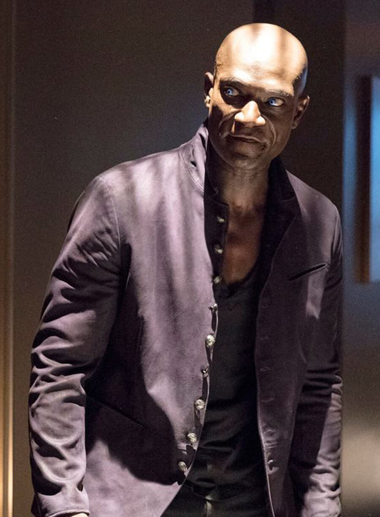 Peter Mensah Midnight Texas Purple Jacket