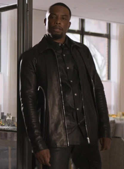 Power Book II: Ghost Cane Tejada Black Leather Jacket