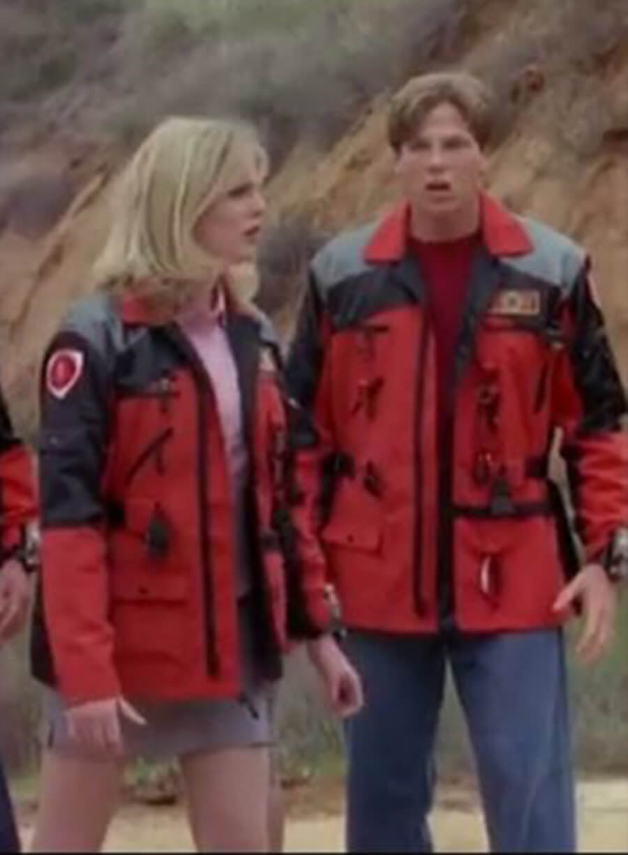 Power Rangers LightSpeed Rescue Carter Grayson Jacket