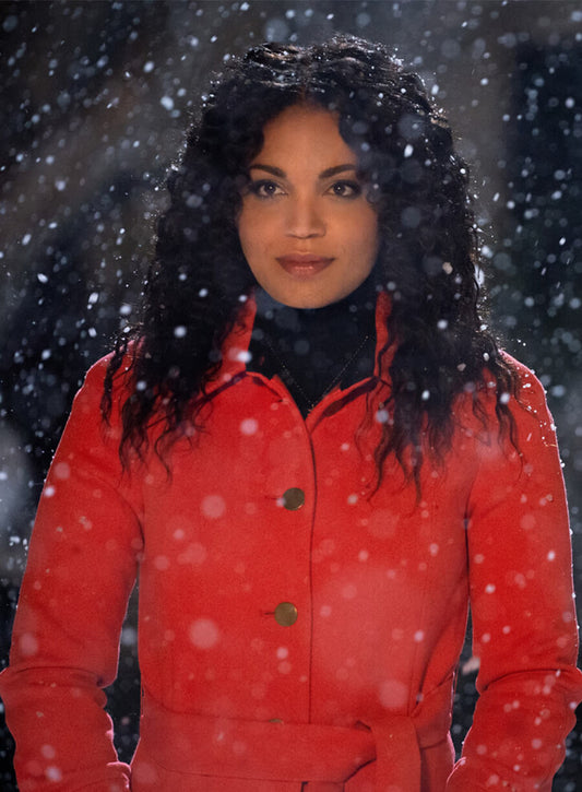 Rachel The Noel Diary Red Christmas Coat