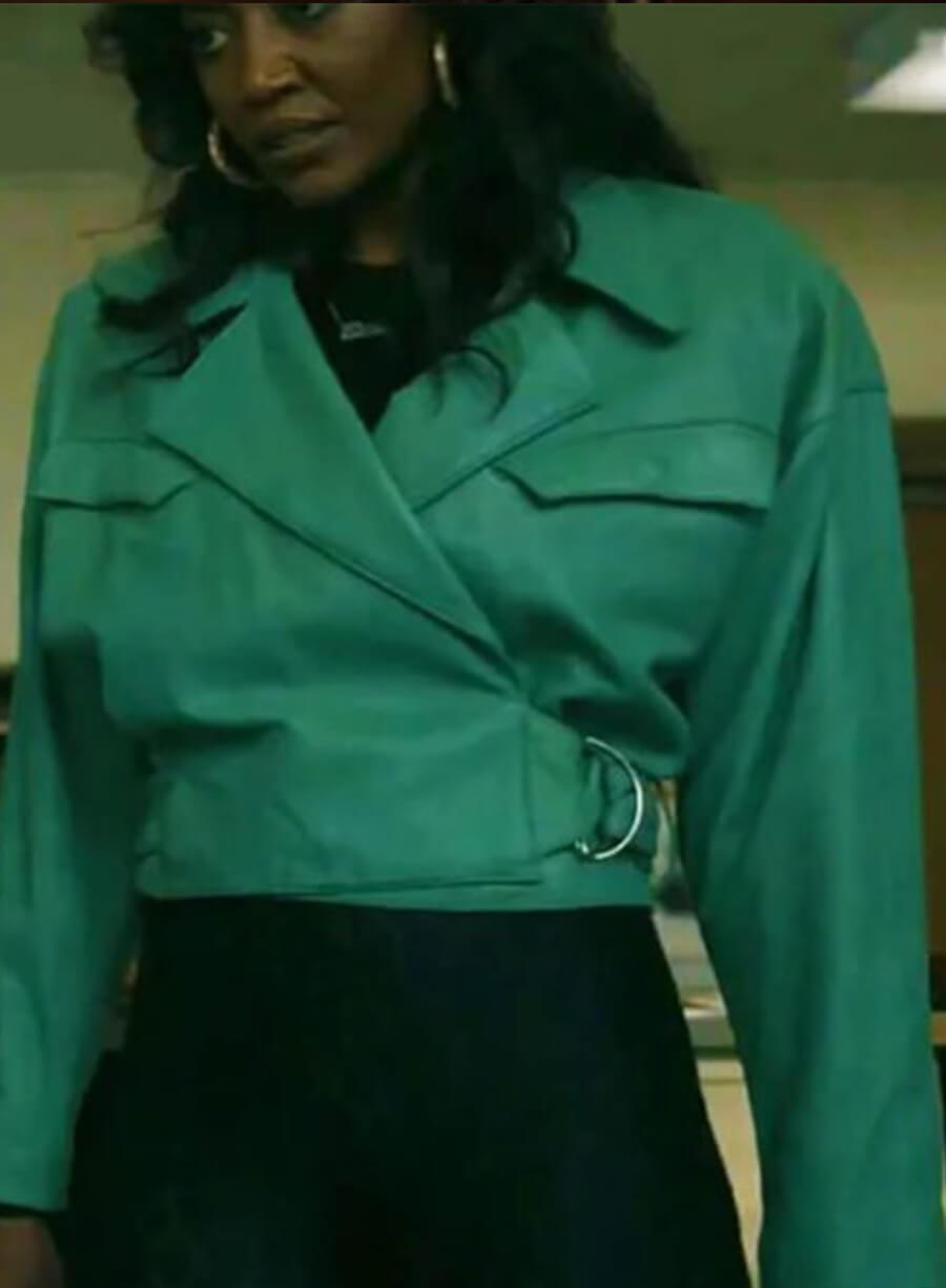 Raquel Thomas Power Book III: Raising Kanan Green Jacket