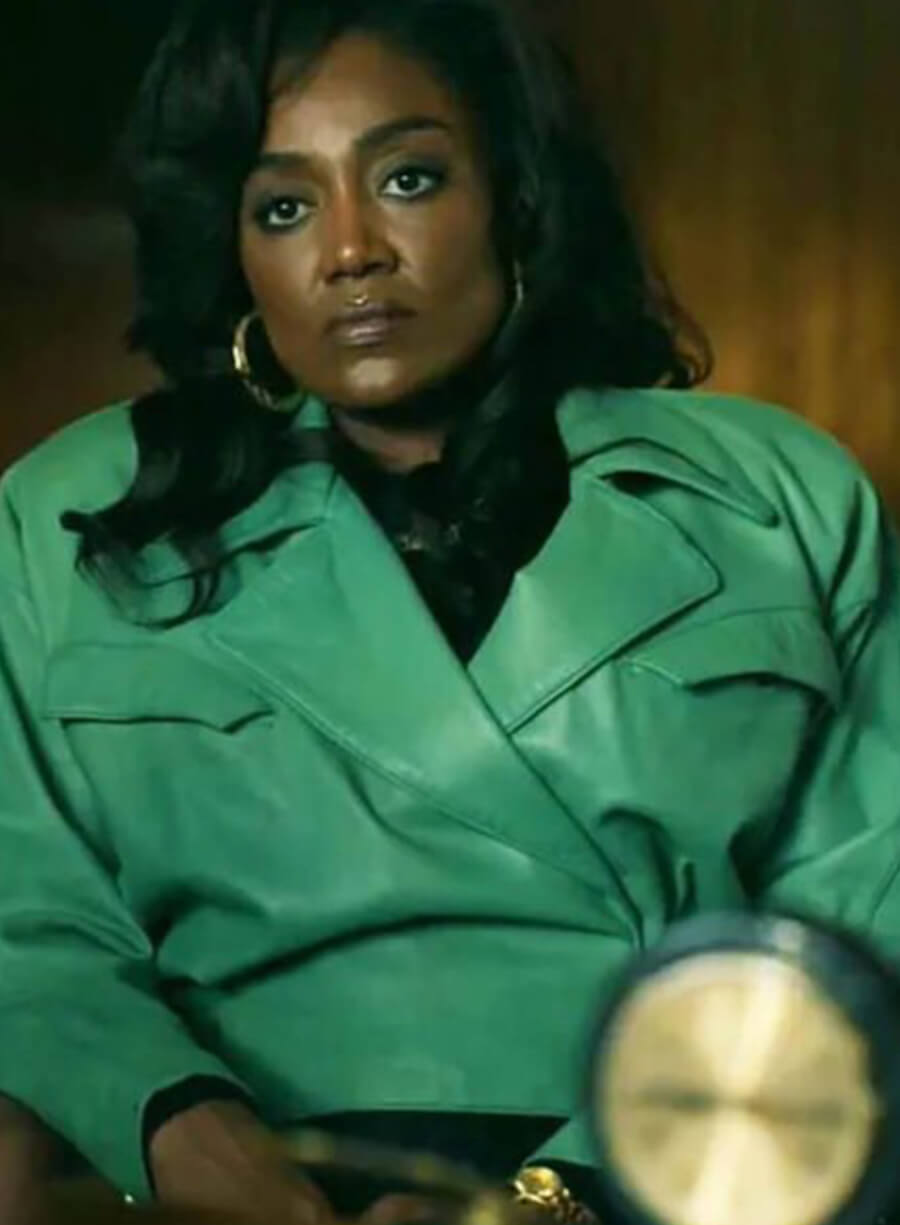 Raquel Thomas Power Book III: Raising Kanan Green Jacket