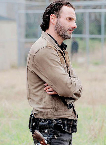 Rick Grimes Beige Jacket