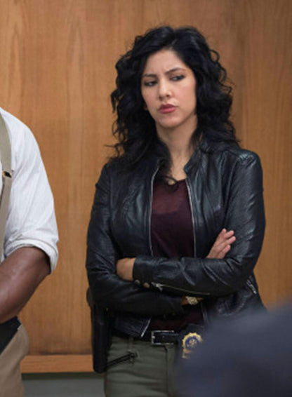 Rosa Diaz Brooklyn Nine-Nine Black Leather Jacket