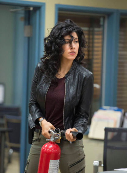 Rosa Diaz Brooklyn Nine-Nine Black Leather Jacket