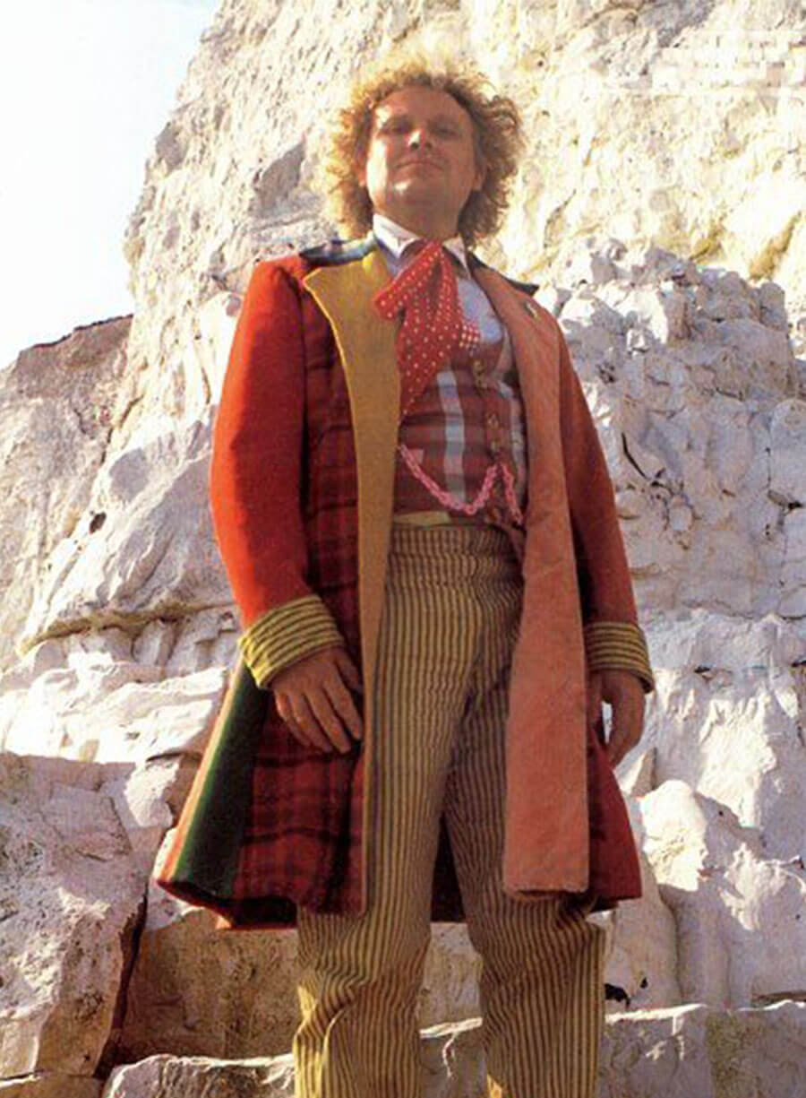 Sixth Doctor Colin Baker Coat